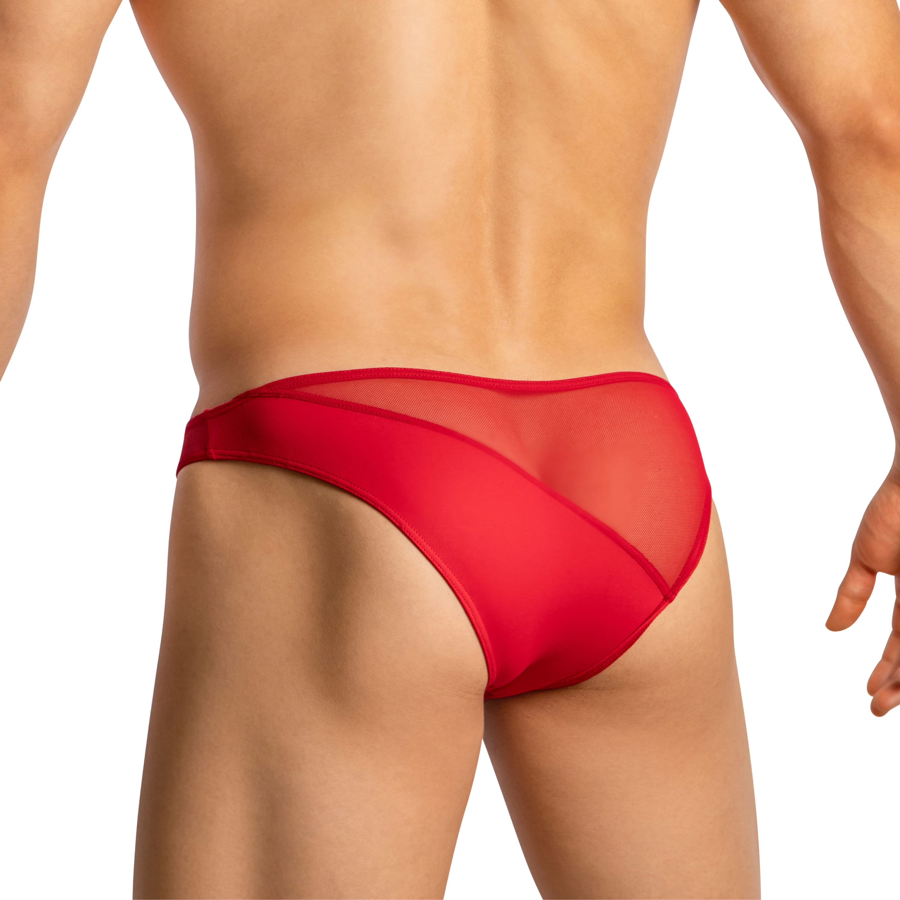 Good Devil GDJ019 Half Mesh Thong Tempting Men's Underwear Collection