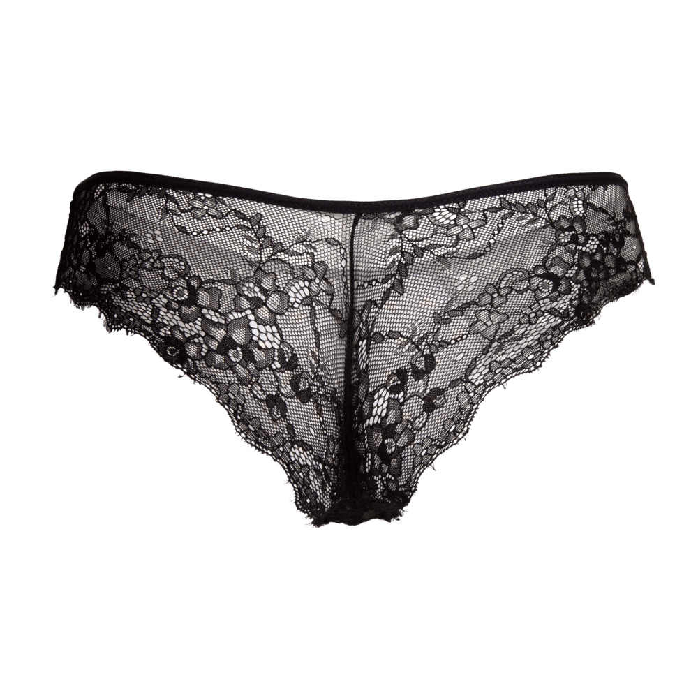 Secret Male SMI078 Flower Laced Bikini with Hearts Fashionable Men's Lingerie