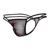 Secret Male SML031 Flower Laced G-String with hearts Modern Male Lingerie
