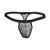 Secret Male SMK022 Flower Laced Thong with Hearts Men's Underwear
