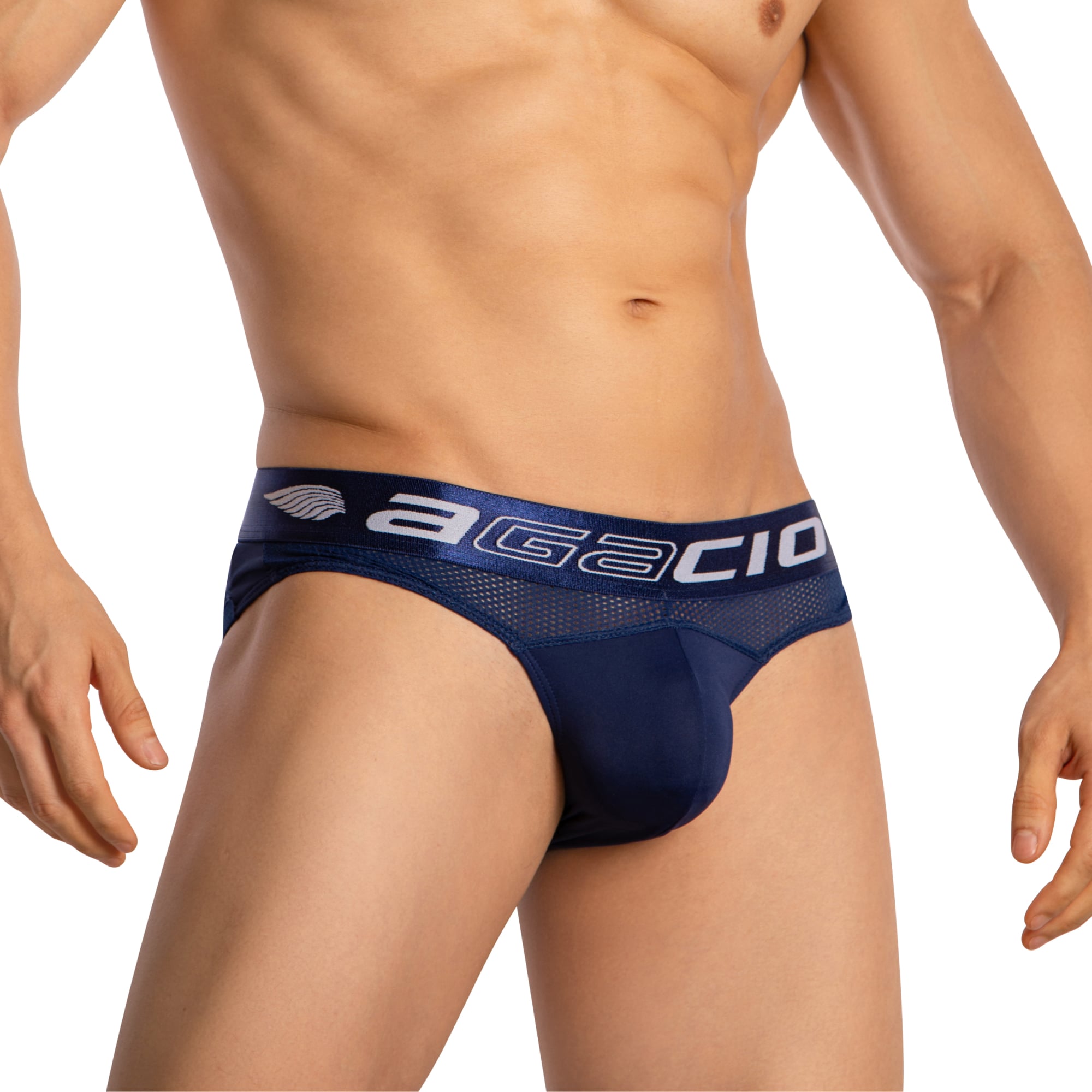 Agacio Men's Sheer Thongs AGJ042 Contemporary Men's Undies