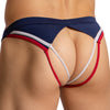 Daddy DDE062 Cheeky Open Back Jockstrap Fashionable Men's Underwear