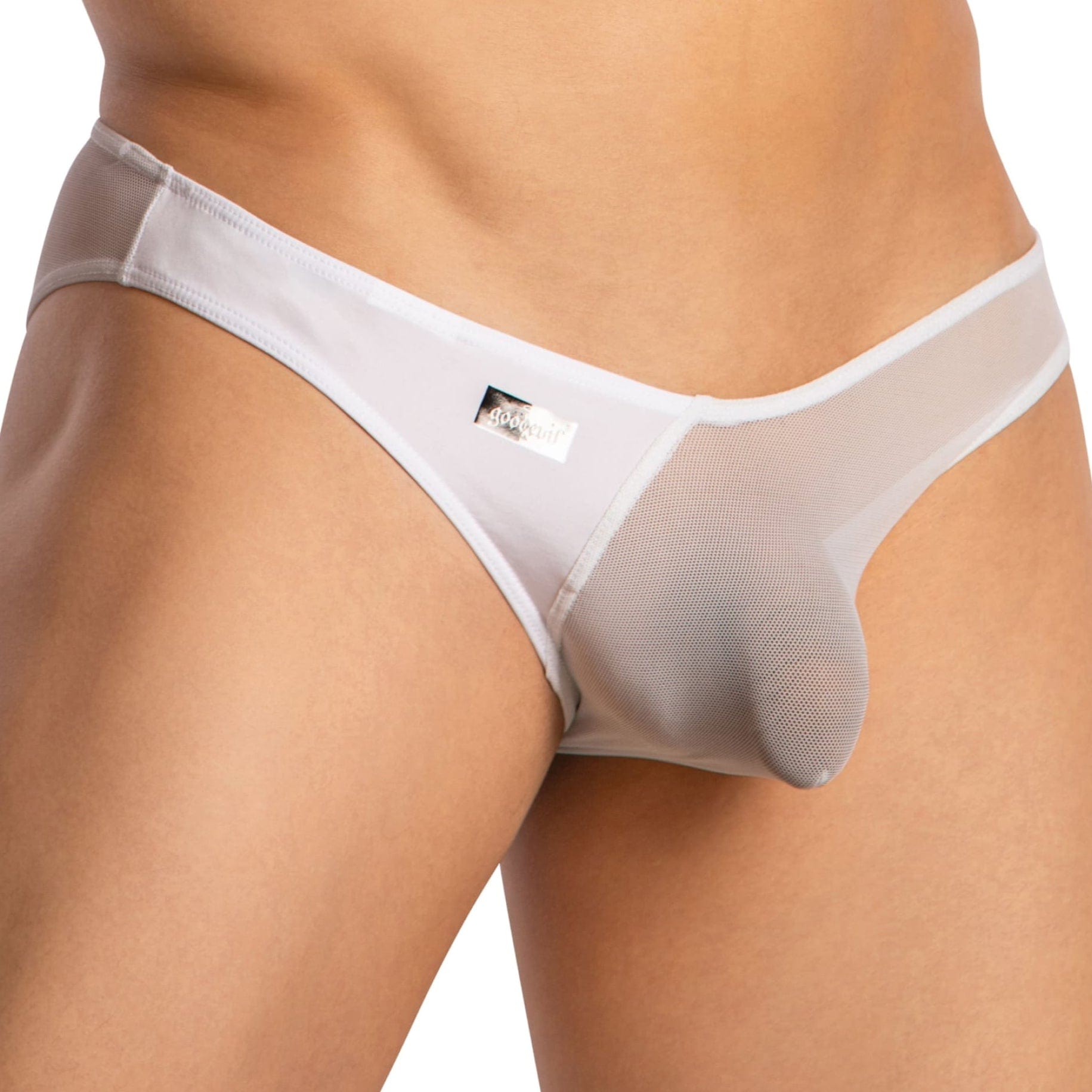Good Devil GDJ019 Half Mesh Thong Daring Men's Undergarments