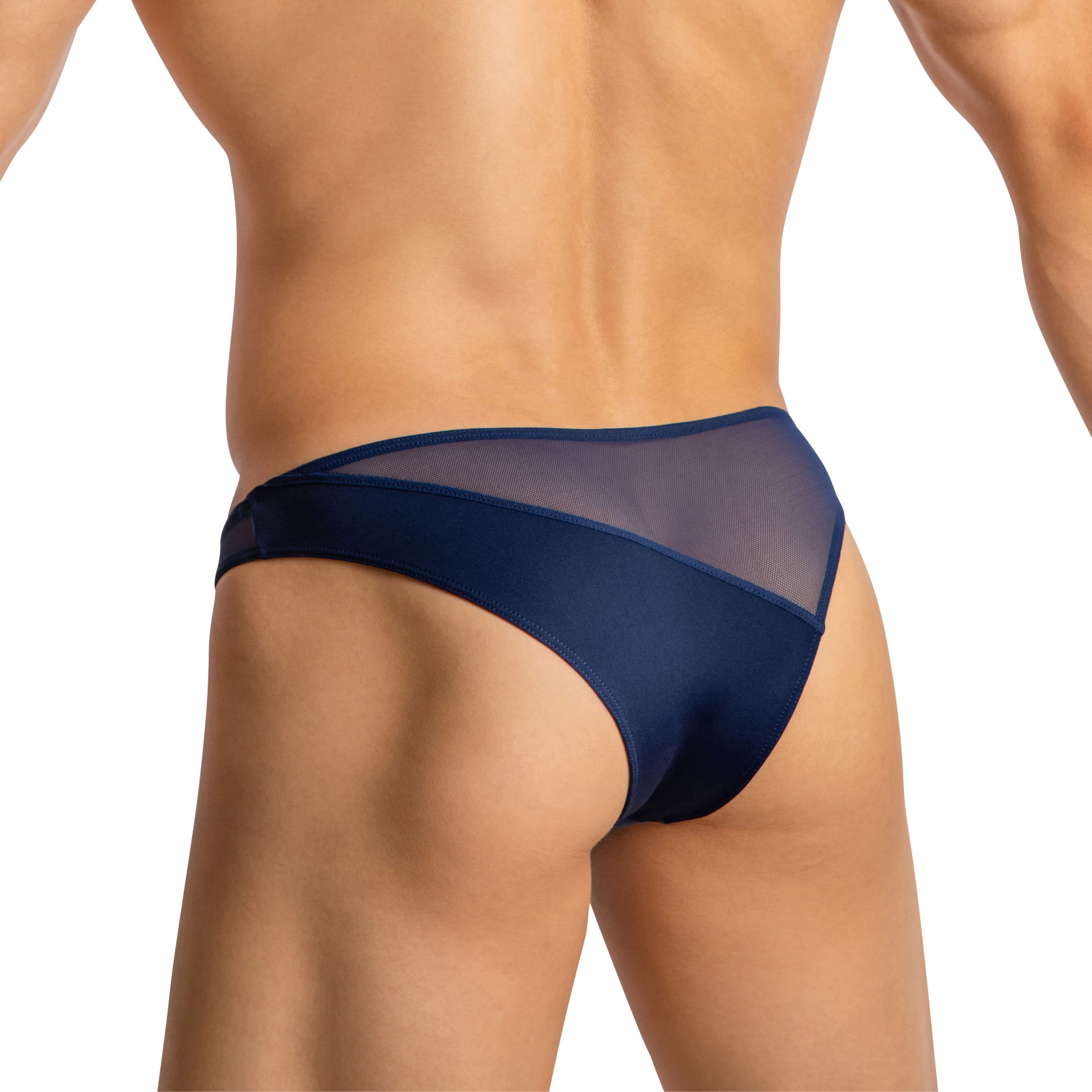 Good Devil GDJ019 Half Mesh Thong Stylish Men's Underwear Selection