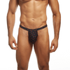 Secret Male SMK022 Flower Laced Thong with Hearts Stylish Men's Intimate Apparel
