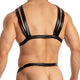 Miami Jock MJV036 Shiny Harness Singlet Bodysuit