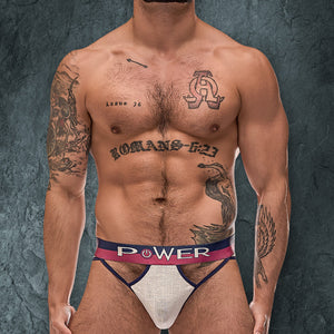Male Power 302246 French Terry Cutout Moonshine