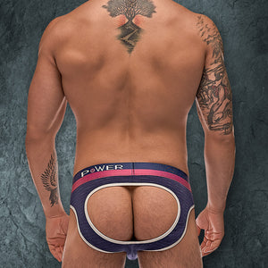 Male Power 302246 French Terry Cutout Moonshine