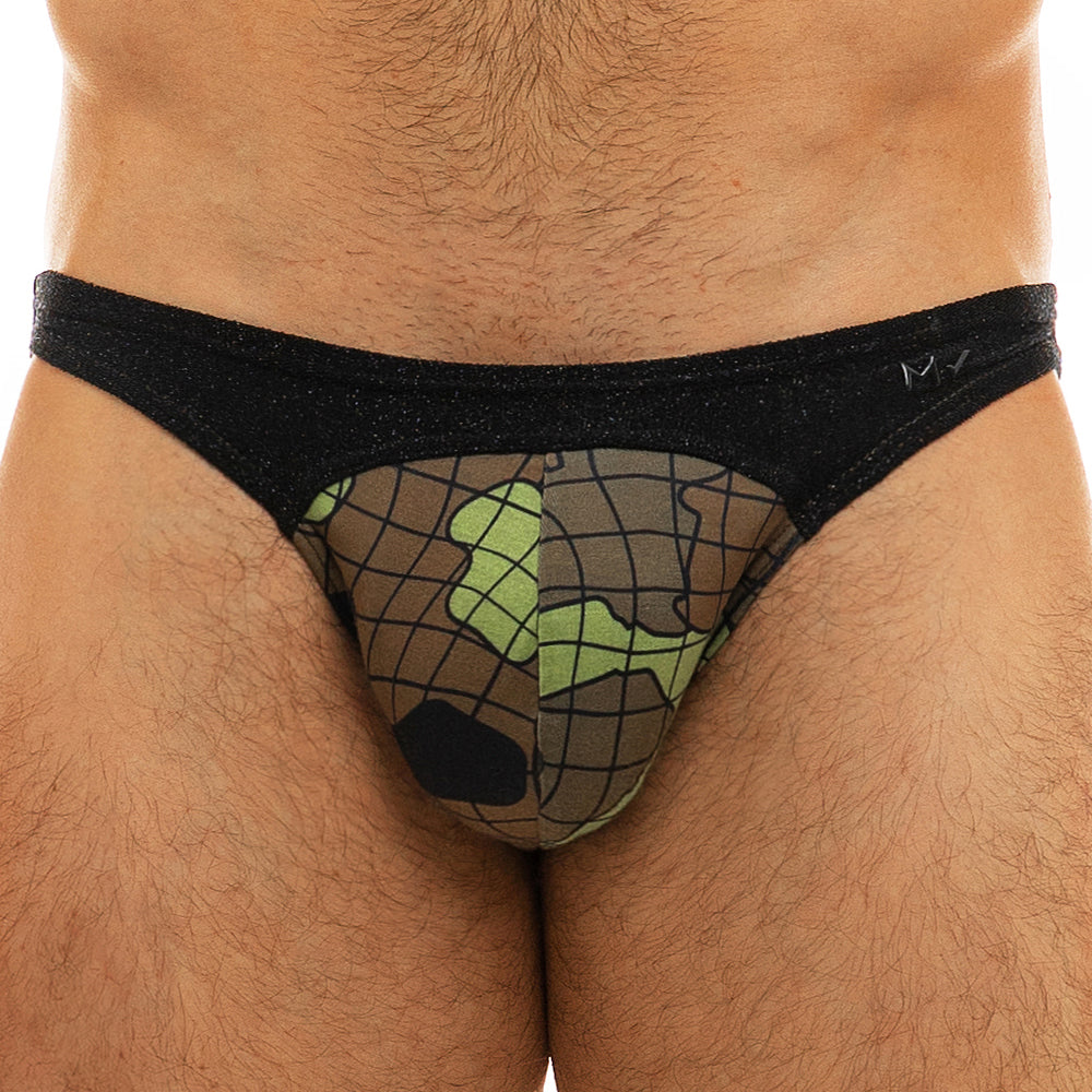 Modus Vivendi  11013  Trapped Camo Low Cut Brief